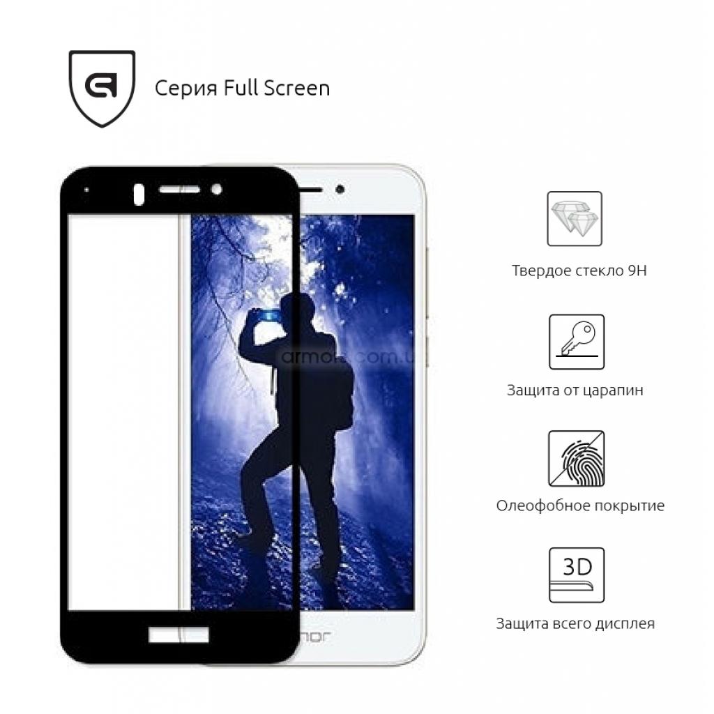 Стекло защитное Armorstandart Honor 6A Black (16094) - 1