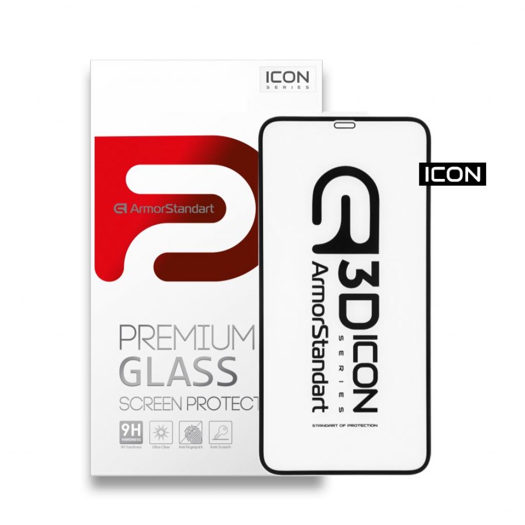 Стекло защитное Armorstandart Icon 3D для Apple iPhone XS Max Black (ARM55719-GI3D-BK)