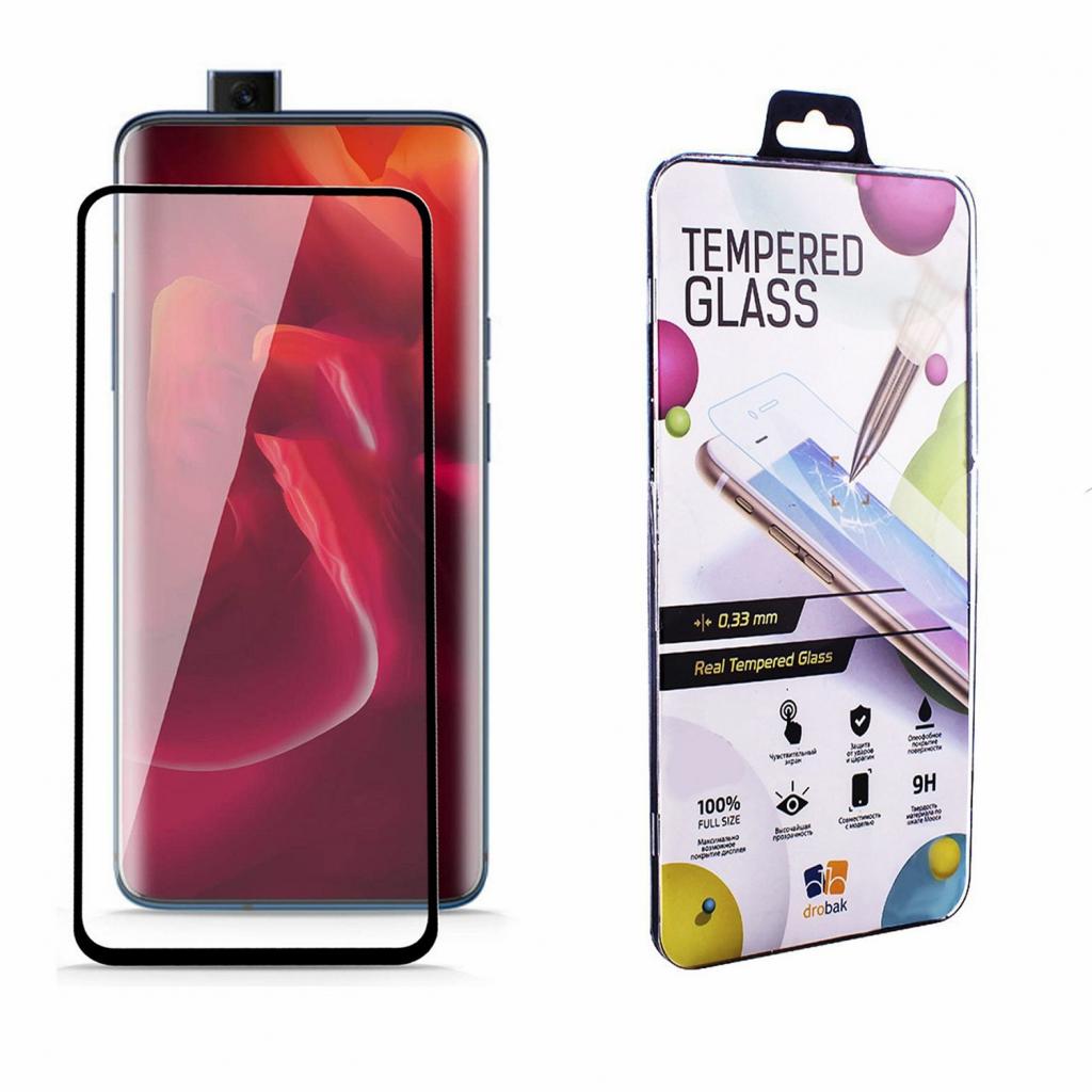 Стекло защитное Drobak OnePlus 7 Pro (Black) (441656)