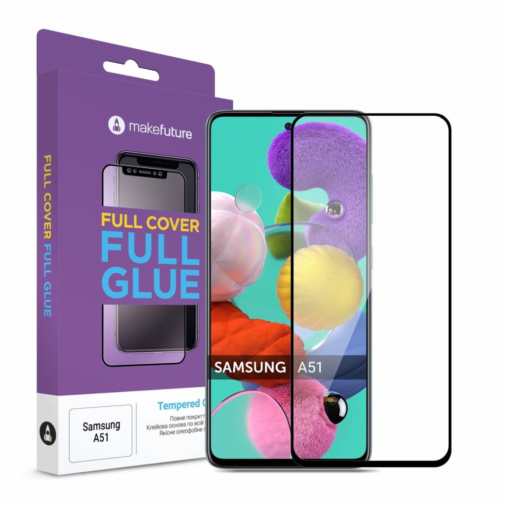 Стекло защитное MakeFuture Samsung A51 Full Cover Full Glue (MGF-SA51) Стекло защитное MakeFuture Samsung A51 Full Cover Full Glue (MGF-SA51)