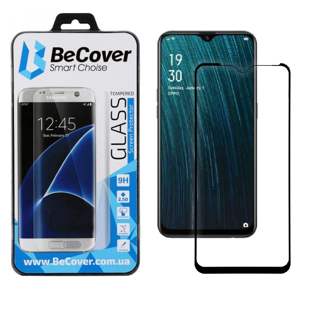 Стекло защитное BeCover Oppo A5s Black (704113)