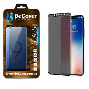 Стекло защитное BeCover Anti-spying для Apple iPhone 11 Pro Max Black (704529)