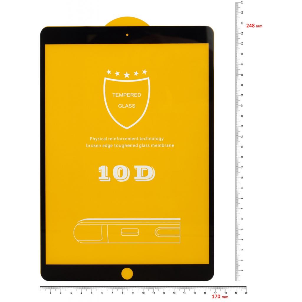 Стекло защитное BeCover Apple iPad 10.2 2019/2020/2021 Black (704523) - 1