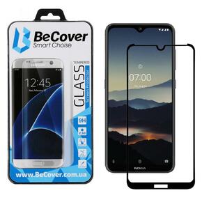 Стекло защитное BeCover Nokia 7.2 Black (704360)