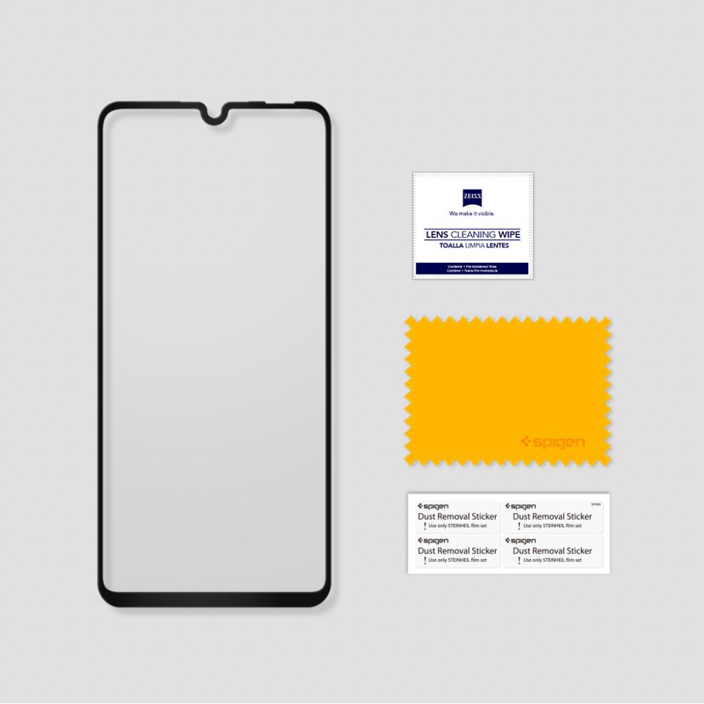 Стекло защитное Spigen HUAWEI P30 lite FC HD Black (1Pack) (L39GL26019) - 6