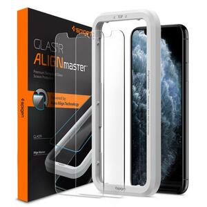 Стекло защитное Spigen iPhone 11 Pro Max/XS Max AlignMaster Glas tR, 2 pack (AGL00093)