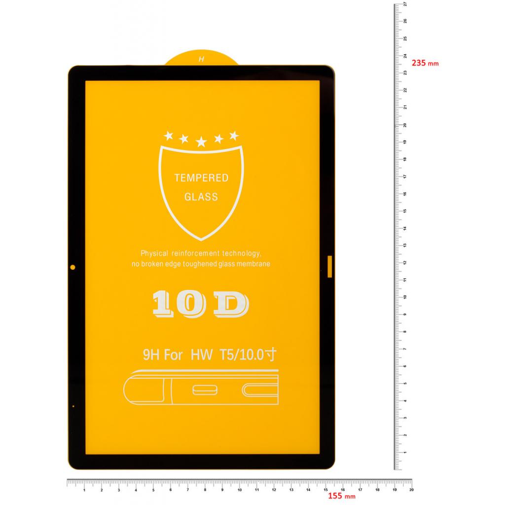Стекло защитное BeCover HUAWEI MediaPad T5 10 Black (703748) - 1