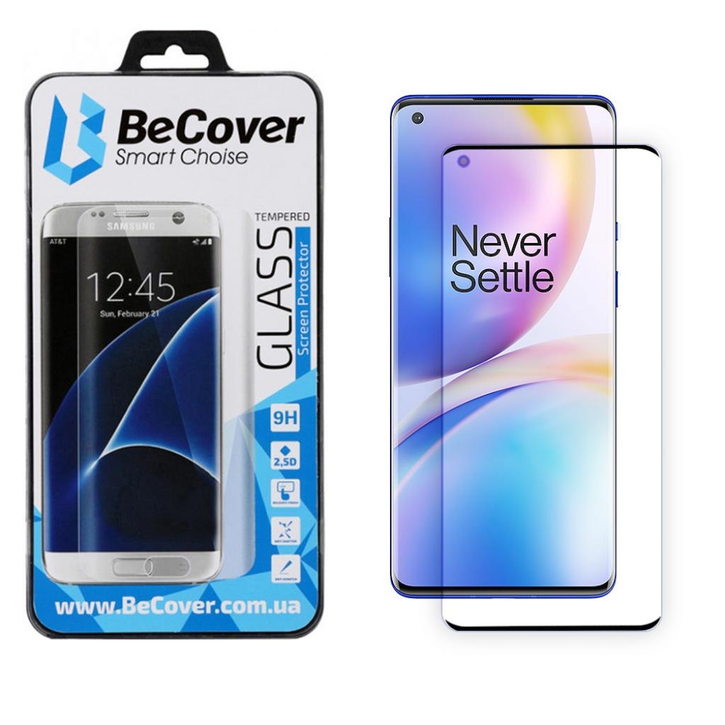 Стекло защитное BeCover 3D Curved Edge OnePlus 8 Black (704826)