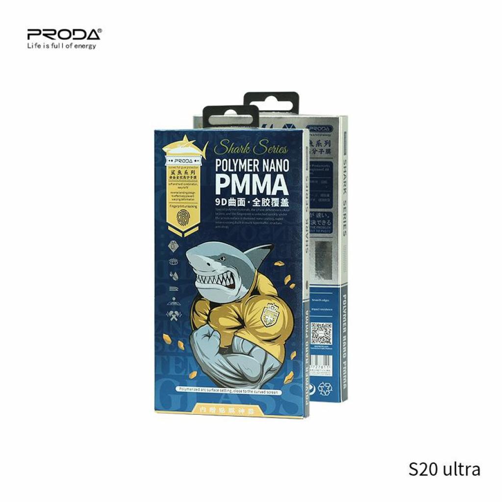 Стекло защитное Proda PMMA для Samsung S20 ultra (XK-PRD-SM-PMA-S20ULTR) - 1 Стекло защитное Proda PMMA для Samsung S20 ultra (XK-PRD-SM-PMA-S20ULTR) - 1