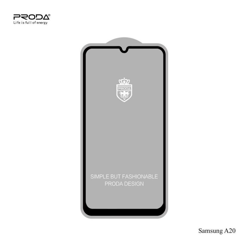 Стекло защитное Proda Samsung A20 Black (XK-PRD-SM-A20-BK)