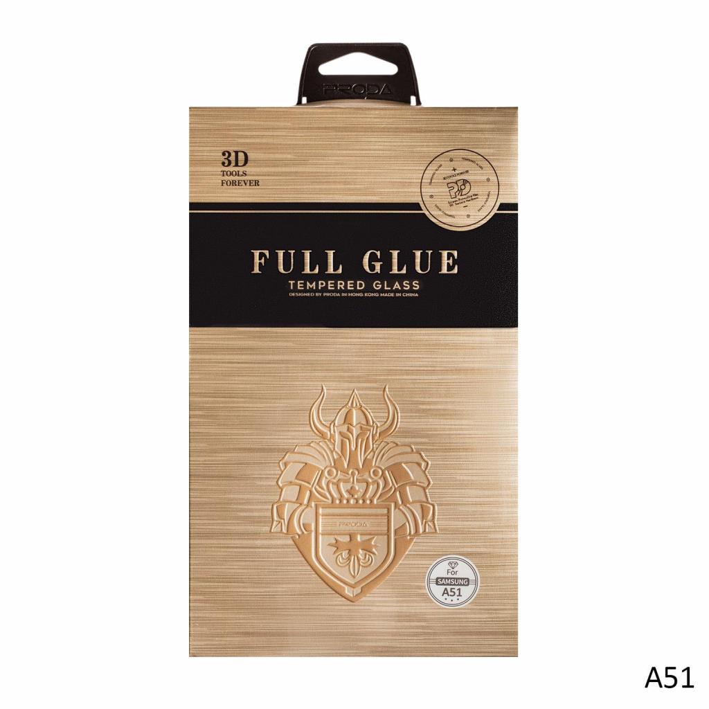 Стекло защитное Proda Samsung A51 Black (XK-PRD-SM-A51-BK) - 1