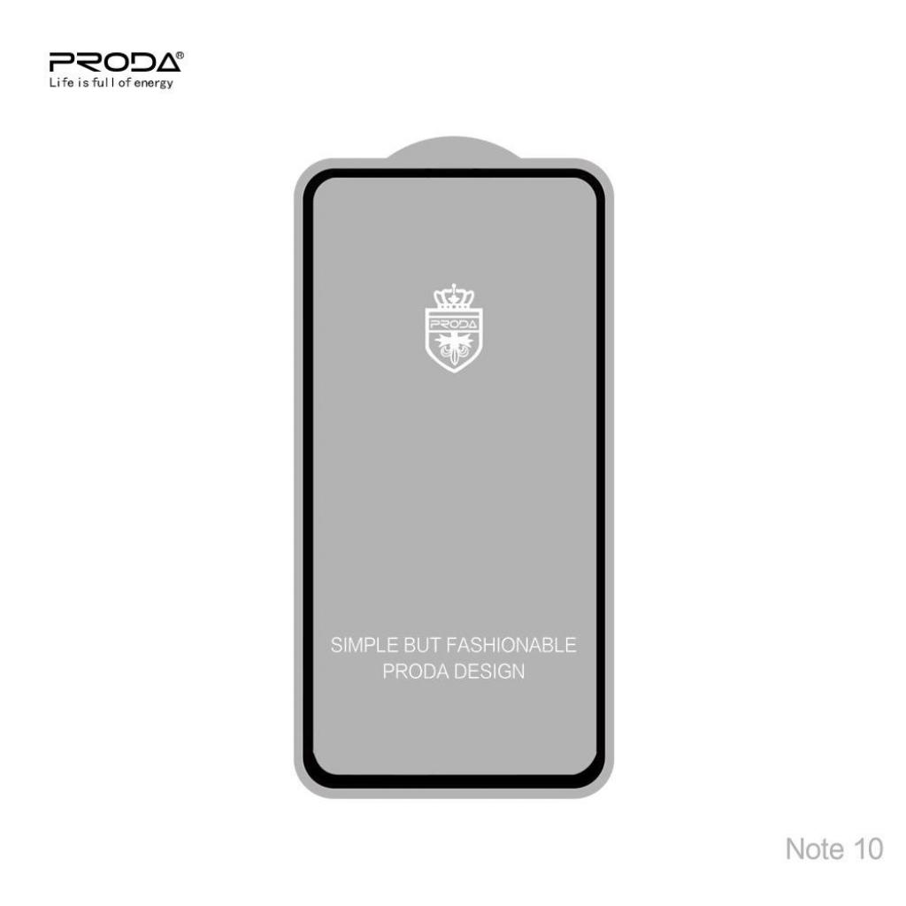 Стекло защитное Proda Samsung Note 10 Black (XK-PRD-SM-NT10-BK)