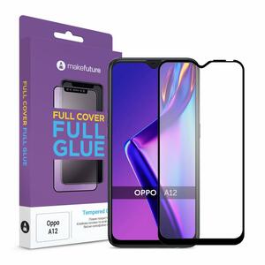 Стекло защитное MakeFuture Oppo A12 Full Cover Full Glue (MGF-OPA12)