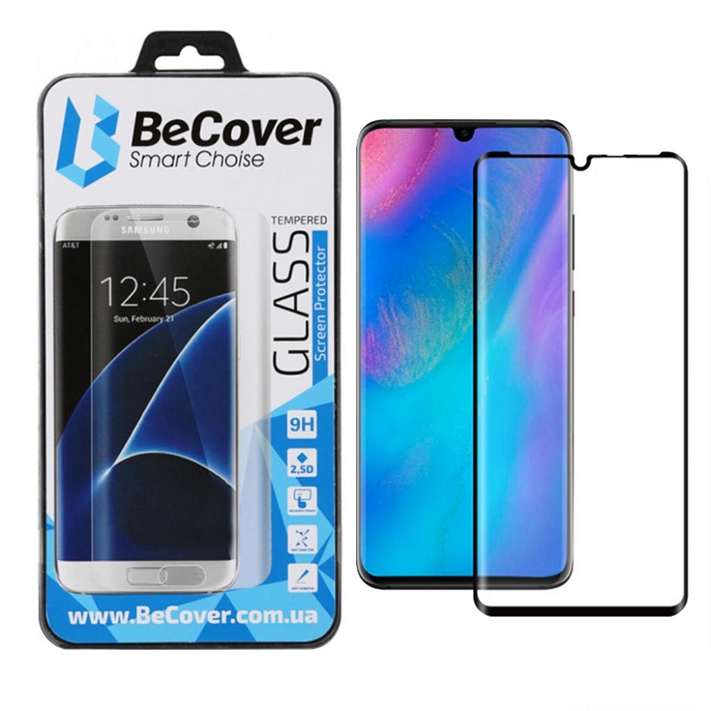 Стекло защитное BeCover 3D Curved Edge Huawei P30 Pro Black (703672)