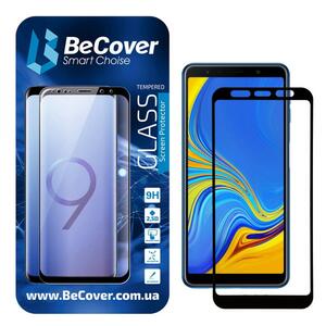 Стекло защитное BeCover Full Glue & Cover Samsung Galaxy A7 2018 SM-A750 Black (703138)