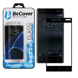 Стекло защитное BeCover Nokia 3 Black (701452)