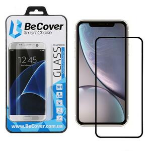 Стекло защитное BeCover Apple iPhone 11 Black (704103)
