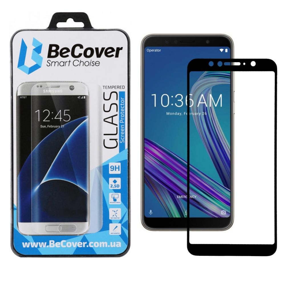 Стекло защитное BeCover ASUS ZenFone Max Pro M1 Black (703161)