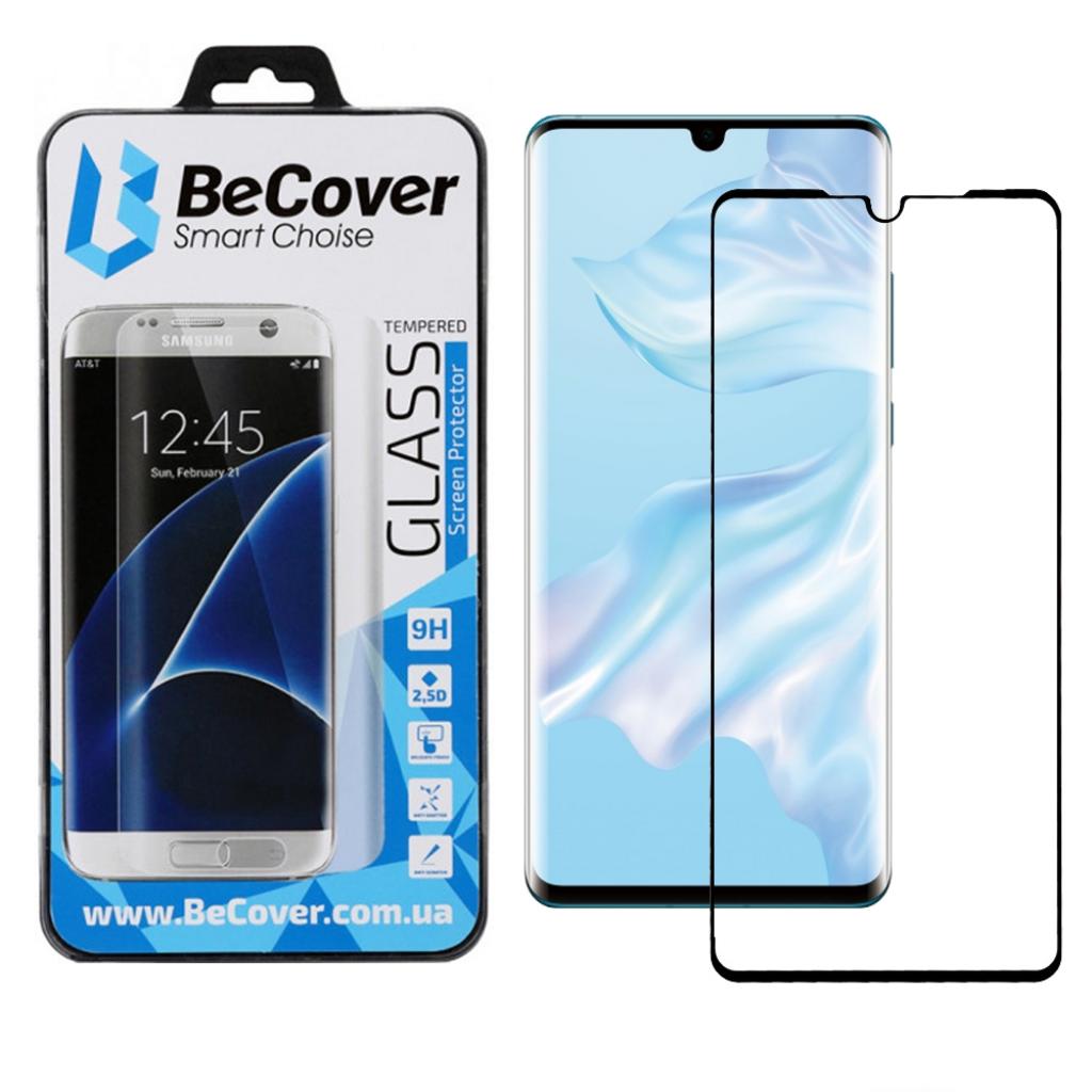 Стекло защитное BeCover Huawei P30 Black (703437)