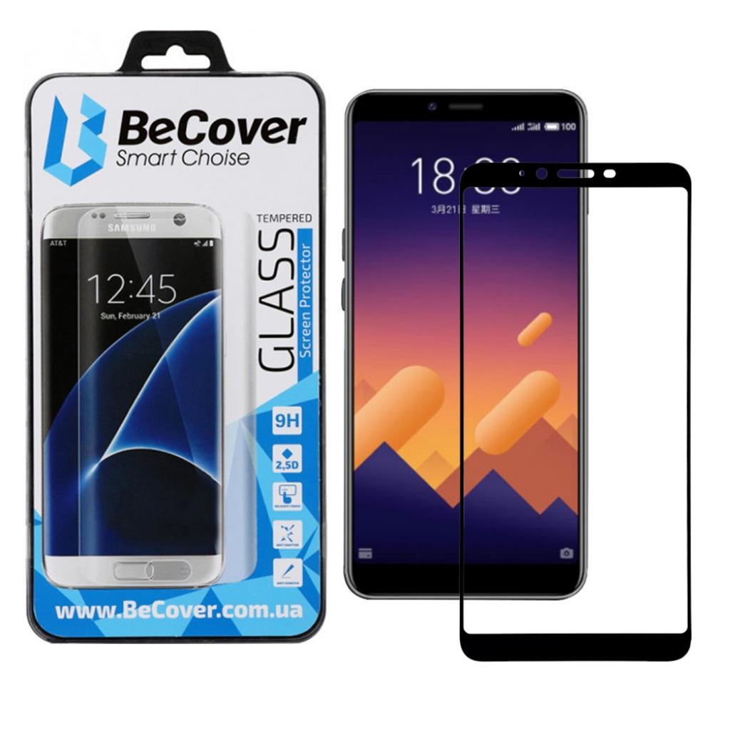 Стекло защитное BeCover Meizu E3 Black (702436)