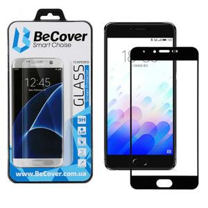 Стекло защитное BeCover Meizu M3x Black (701221)