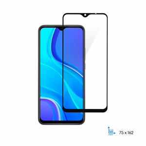 Стекло защитное 2E Basic Xiaomi Redmi 9, 2.5D FCFG, black border (2E-MI-9-SMFCFG-BB)