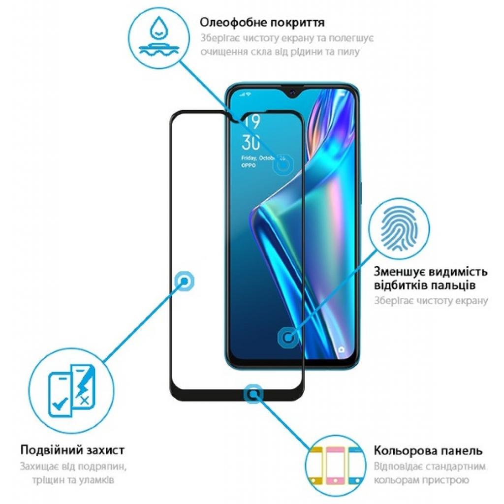 Стекло защитное Global Full Glue Oppo A12 (black) (1283126503061) - 2