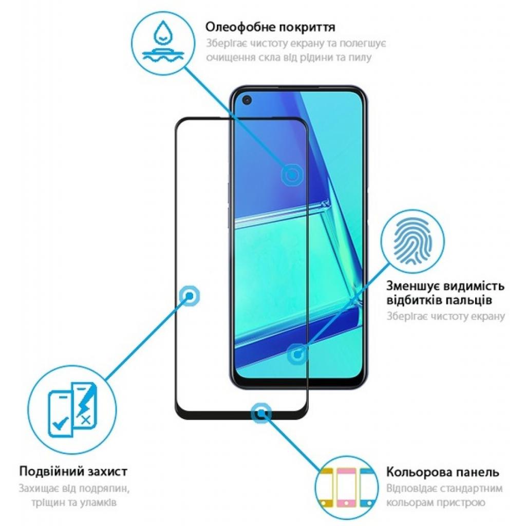 Стекло защитное Global Full Glue Oppo A52 black (1283126503153) - 2