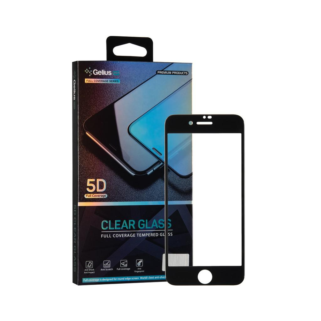 Стекло защитное Gelius Pro 5D Clear Glass for iPhone 7/8 Black (00000070949)