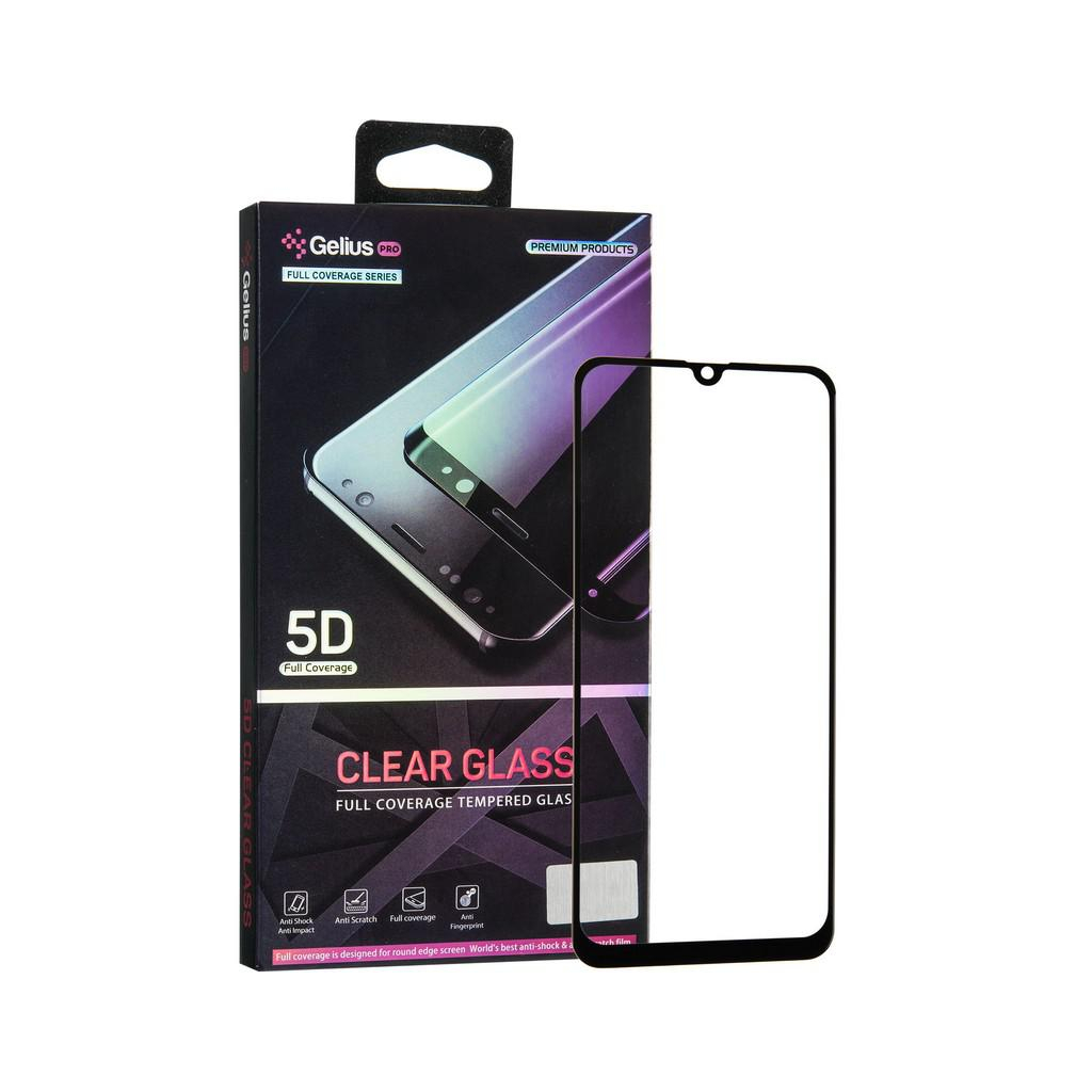 Стекло защитное Gelius Pro 5D Clear Glass for Samsung A507 (A50s) Black (00000075996) - 5