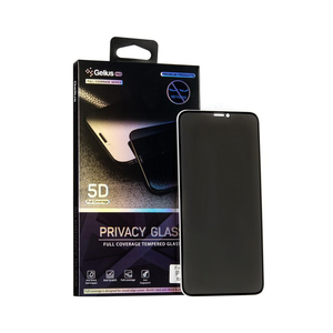 Стекло защитное Gelius Pro 5D Privasy Glass for iPhone X/XS Black (00000070957)