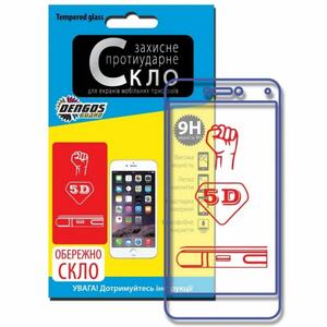 Стекло защитное Dengos 5D iPhone XR (TGR-52) (TGR-52)