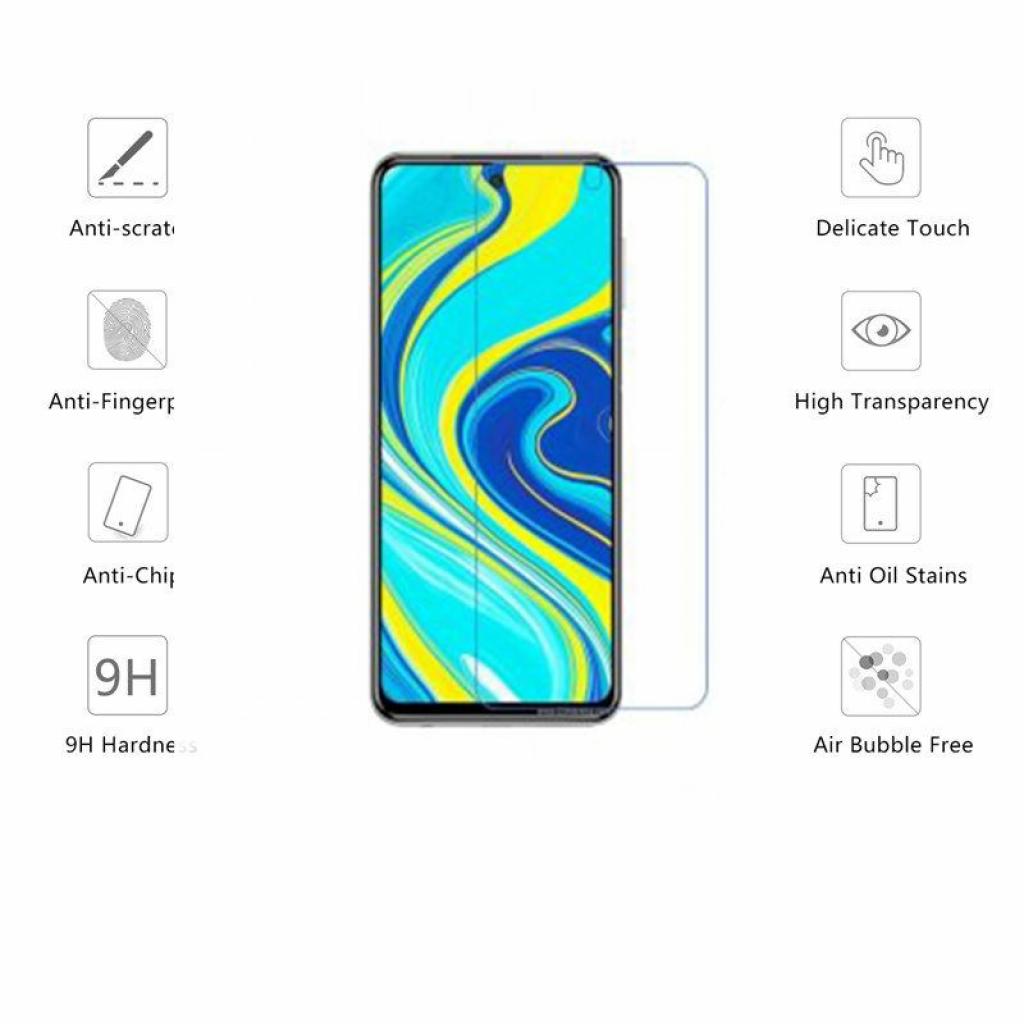 Стекло защитное Drobak Xiaomi Redmi Note 9 Pro (Tempered glass) (121290) (121290) - 1