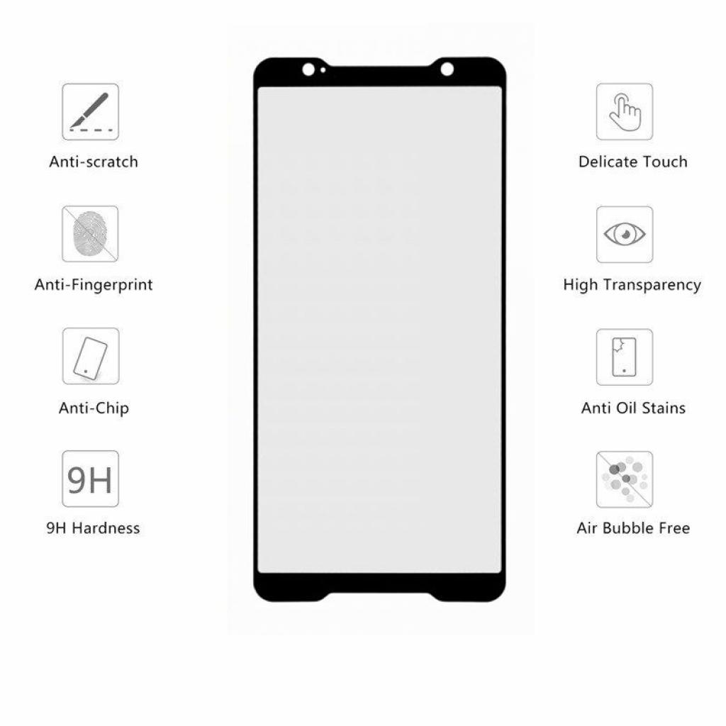 Стекло защитное Drobak Asus ROG Phone (Black) (440329) (440329) - 1 Стекло защитное Drobak Asus ROG Phone (Black) (440329) (440329) - 1