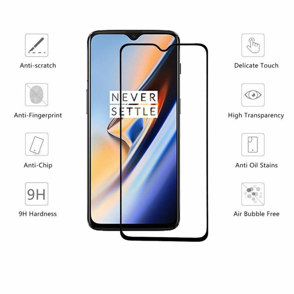 Стекло защитное Drobak OnePlus 7 (Black) (441655) (441655) - 1