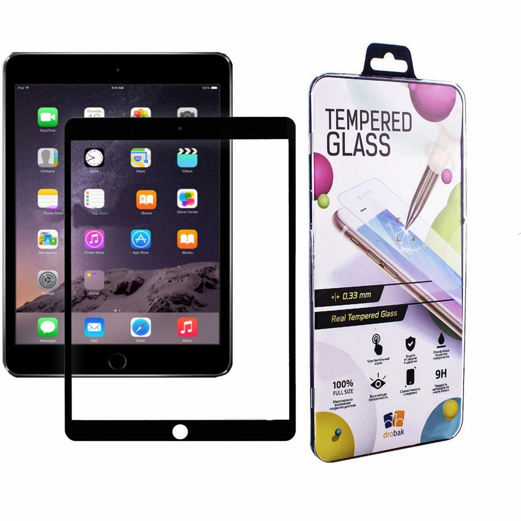 Стекло защитное Drobak Apple ipad 7 10.2" A2197 2019 (Black) (222260) (222260)