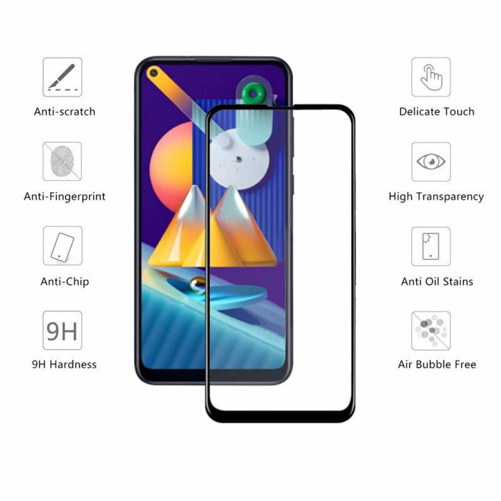 Стекло защитное Drobak Ceramics Samsung Galaxy M11 (Black) (121234) (121234) - 1 Стекло защитное Drobak Ceramics Samsung Galaxy M11 (Black) (121234) (121234) - 1