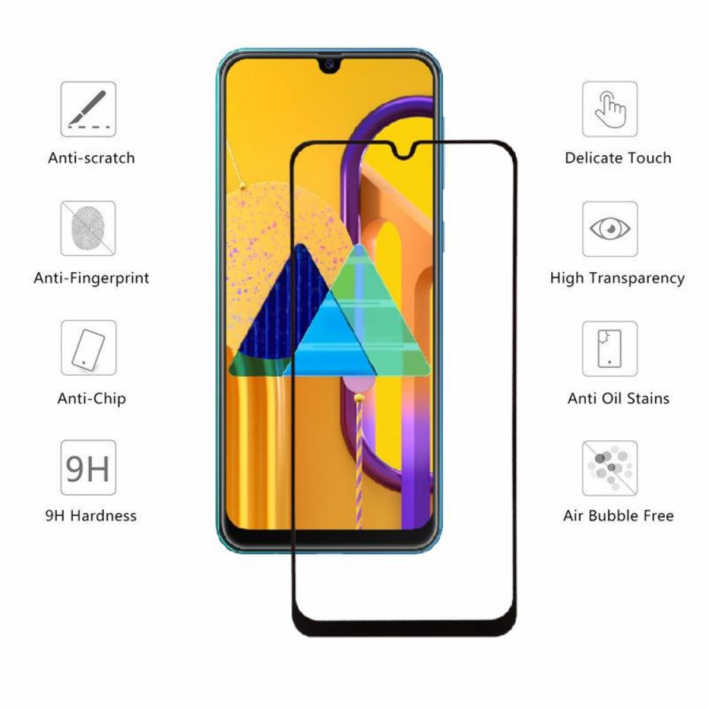 Стекло защитное Drobak Ceramics Samsung Galaxy M31 (Black) (121203) - 1