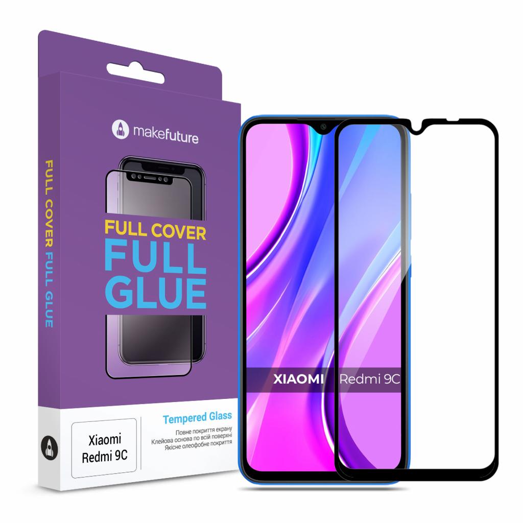 Стекло защитное MakeFuture Xiaomi Redmi 9C Full Cover Full Glue (MGF-XR9C) Стекло защитное MakeFuture Xiaomi Redmi 9C Full Cover Full Glue (MGF-XR9C)