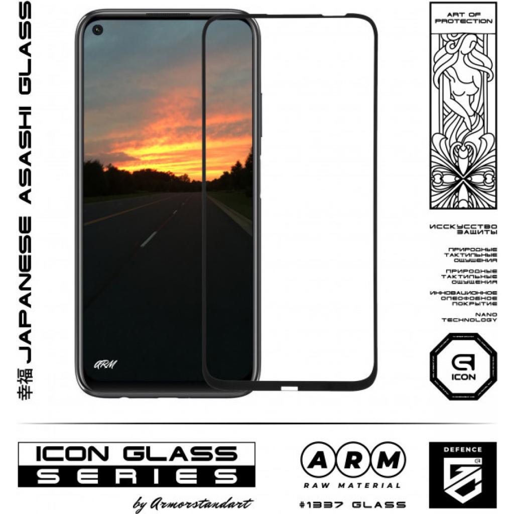 Стекло защитное Armorstandart Icon Huawei P40 Lite Black (ARM56467-GIC-BK) - 1
