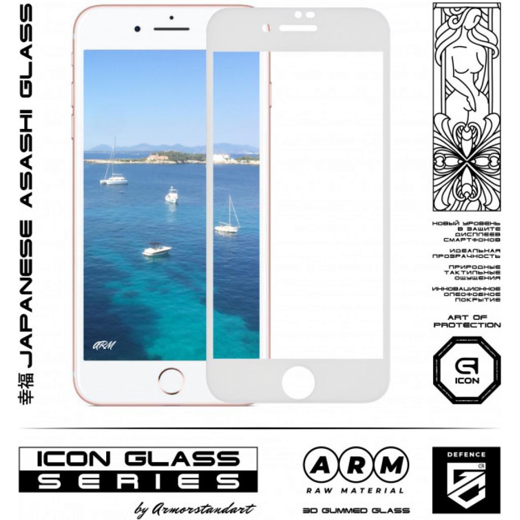Стекло защитное Armorstandart Icon 3D Apple iPhone 8 Plus/7 Plus White (ARM55983-GI3D-WT) - 1 Стекло защитное Armorstandart Icon 3D Apple iPhone 8 Plus/7 Plus White (ARM55983-GI3D-WT) - 1
