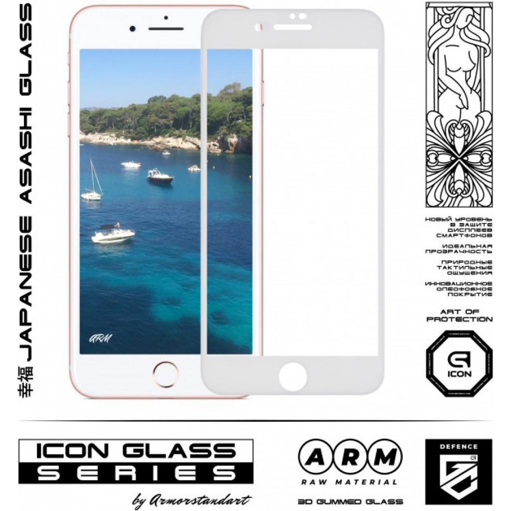 Стекло защитное Armorstandart Icon 3D Apple iPhone SE New/8/7 White (ARM55981-GI3D-WT) - 1 Стекло защитное Armorstandart Icon 3D Apple iPhone SE New/8/7 White (ARM55981-GI3D-WT) - 1