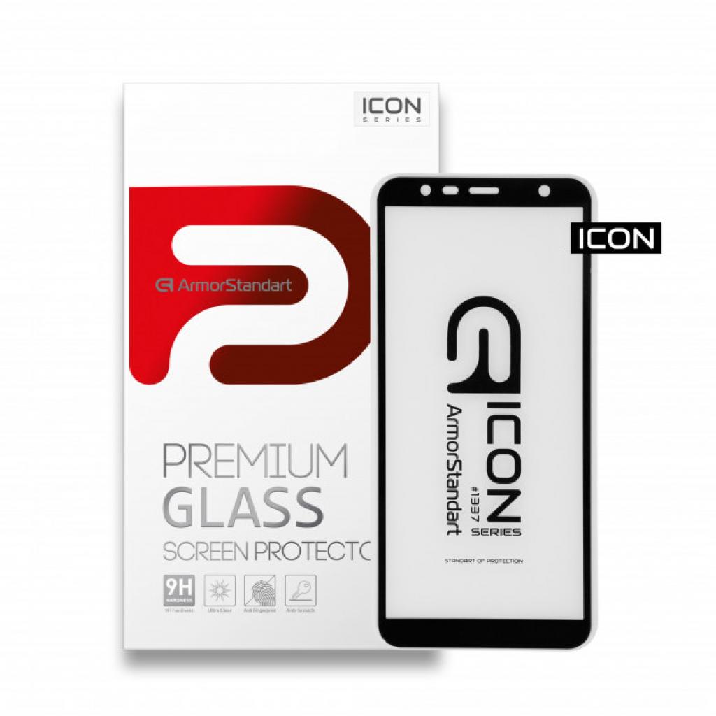Стекло защитное Armorstandart Icon Samsung J4+ Black (ARM55989-GIC-BK)