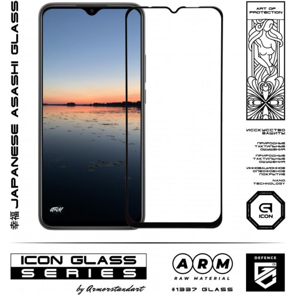 Стекло защитное Armorstandart Icon Xiaomi Redmi 9 Black (ARM56279) - 1
