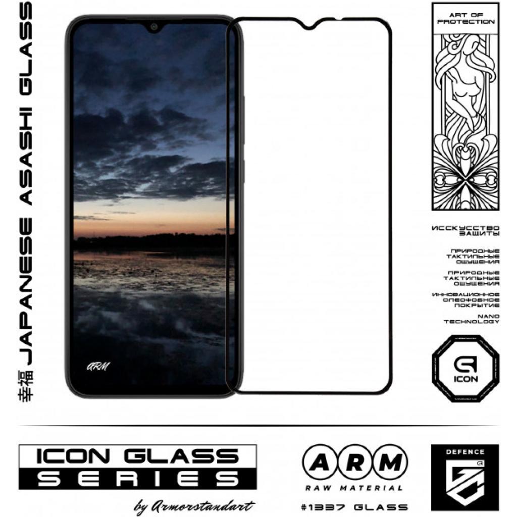 Стекло защитное Armorstandart Icon Xiaomi Redmi 9A/Redmi 9C Black (ARM56295) - 1