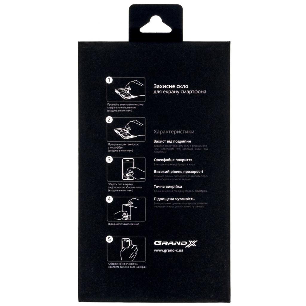 Стекло защитное Grand-X Samsung Galaxy A40 full cover black (GXSGA40FCB) (GXSGA40FCB) - 1