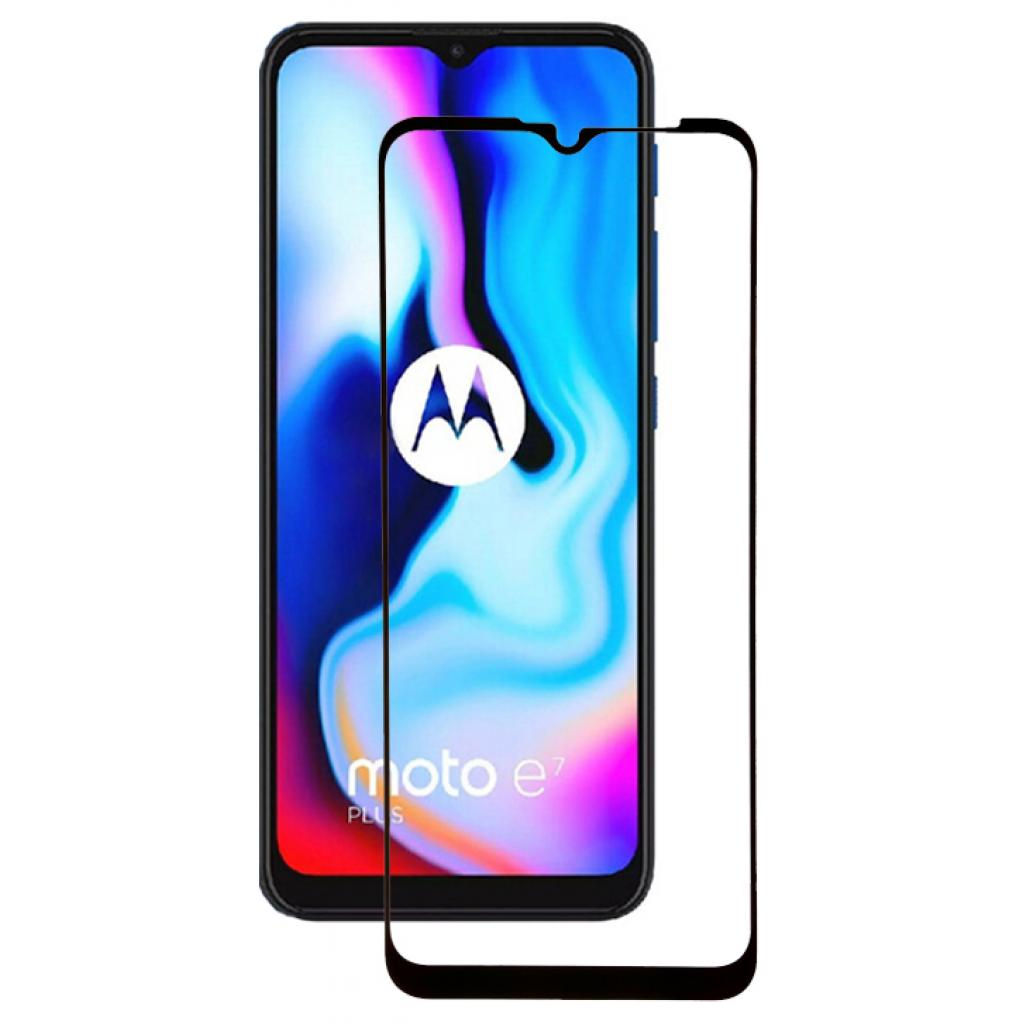 Стекло защитное BeCover Motorola Moto E7 Plus Black (705241) - 2