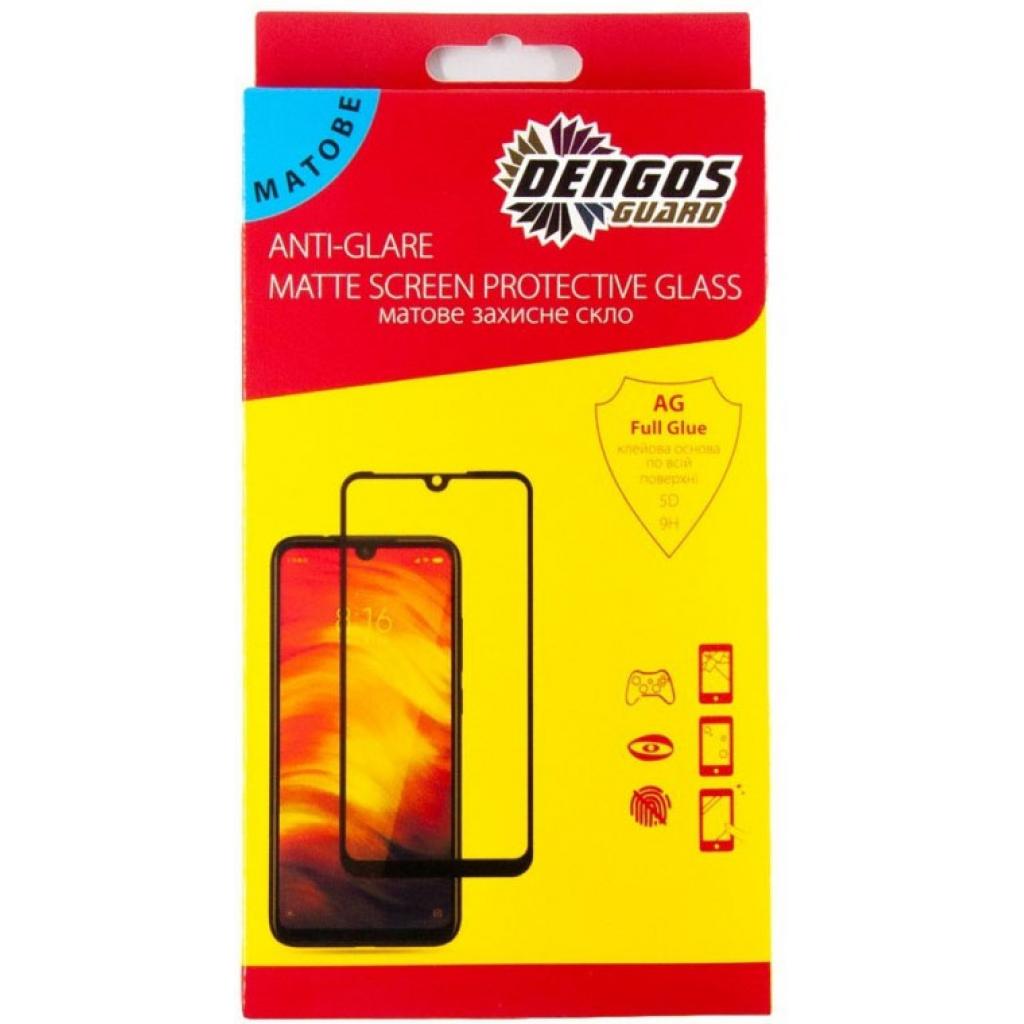 Стекло защитное Dengos Full Glue Matte OPPO A12, black frame (TGFG-MATT-33)