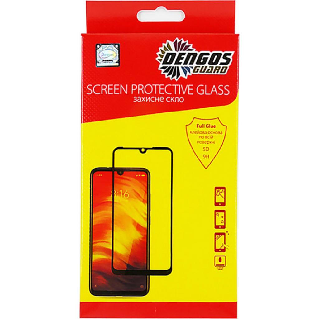 Стекло защитное Dengos Full Glue iPhone 12 mini, black frame (TGFG-148)