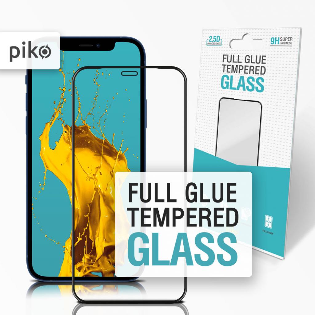 Стекло защитное Piko Full Glue Apple Iphone 12 Pro Max (black) (1283126506475)